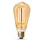 Feit Electric Feit ST19 E26 (Medium) Filament LED Bulb Warm White 40 Watt Equivalence 2 pk ST1940/VGTFIL2 - alternate 6